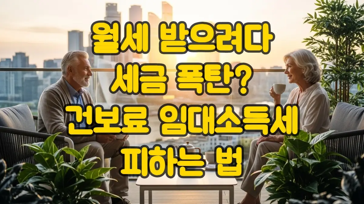 노후 월세 200만 원 만들기: 세금 폭탄 피하는 현실적 방법 노후 월세 200만 원 만들기: 세금 폭탄 피하는 현실적 방법
