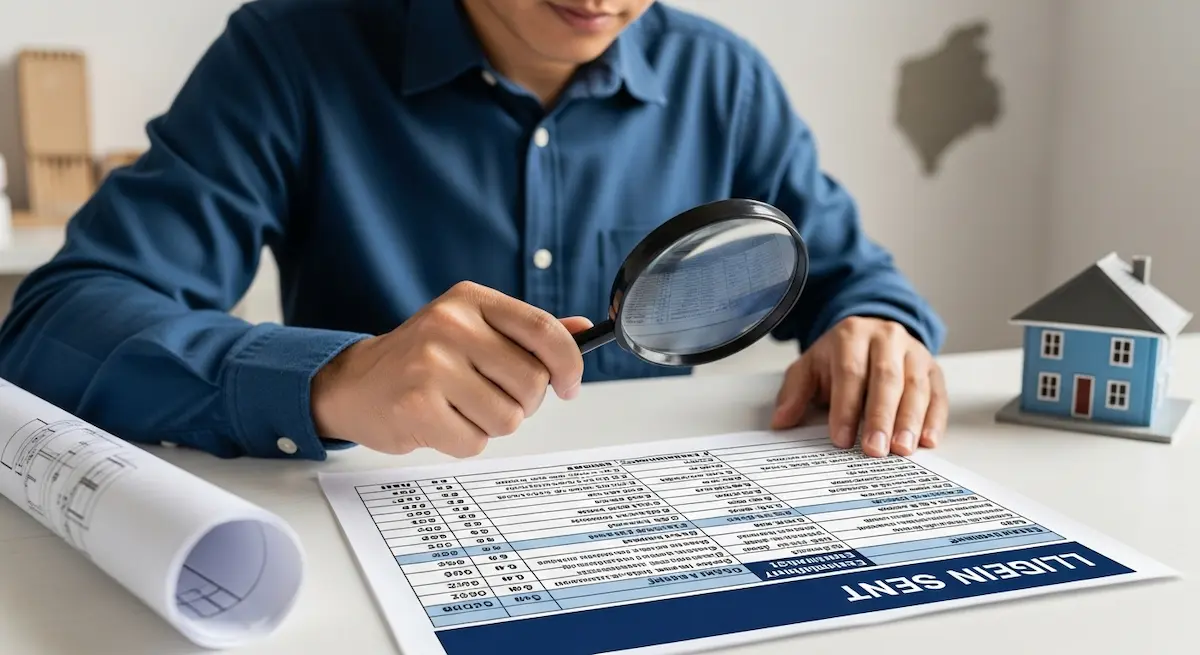 주거급여 소득 기준표를 꼼꼼히 확인하는 사람의 모습, 신청 자격 검토의 중요성을 강조합니다.