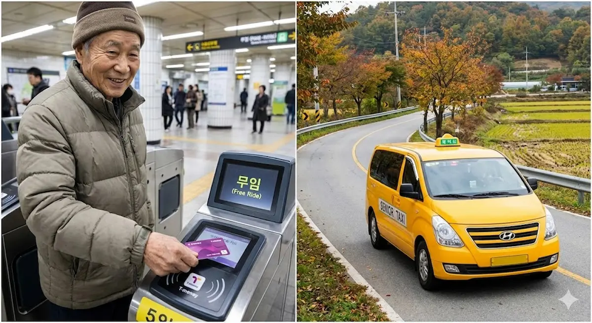 대중교통 이용과 100원 택시