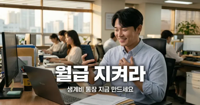 월 250만 원 압류방지 생계비 통장 — 모르면 급여가 통째로 튕겨나갑니다