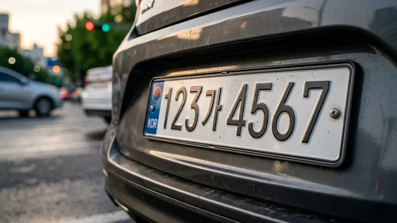 차량 번호판 끝자리 요일 확인 방법