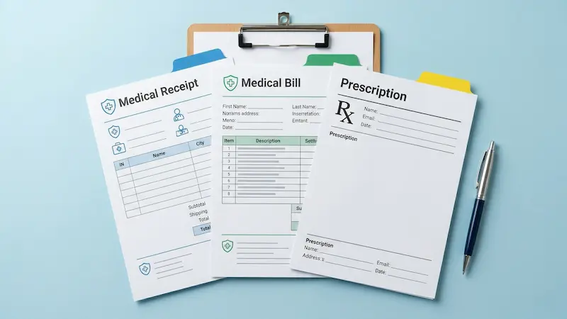 외래진료 실비 청구 서류 준비 방법 한눈에 보기